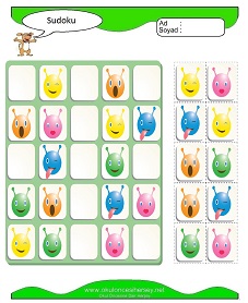 Sudoku Çocuk Bulmacaları